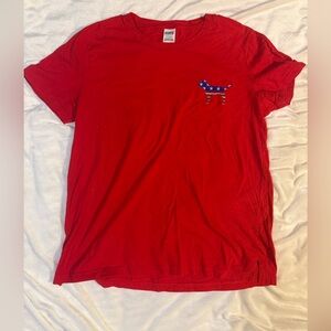 PINK Victoria's sequin back Tee